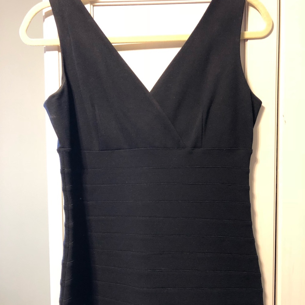 Black bandage dress